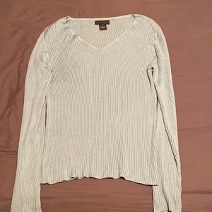 Silk sweater from Banana Republic